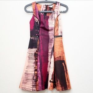 Bar III Colorful Skater Dress